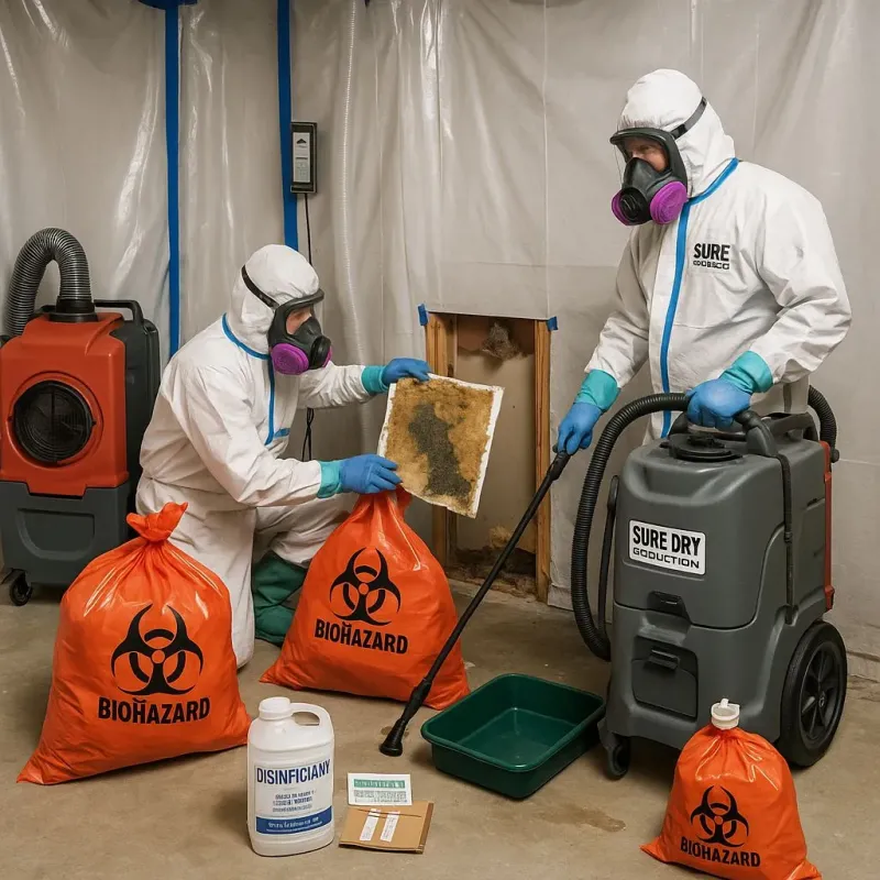Contaminated Water Handling Protocols process in Brazoria, TX