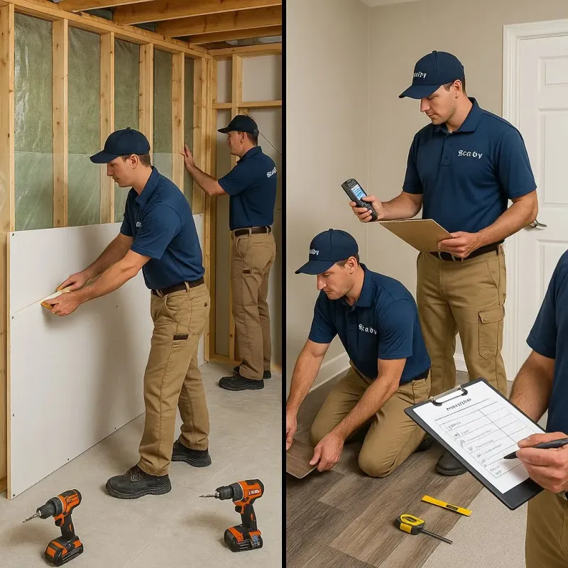 Repairs and Reconstruction process in Brazoria, TX