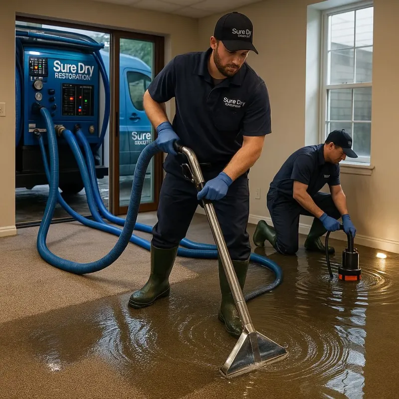 Water Extraction and Removal process in Brazoria, TX